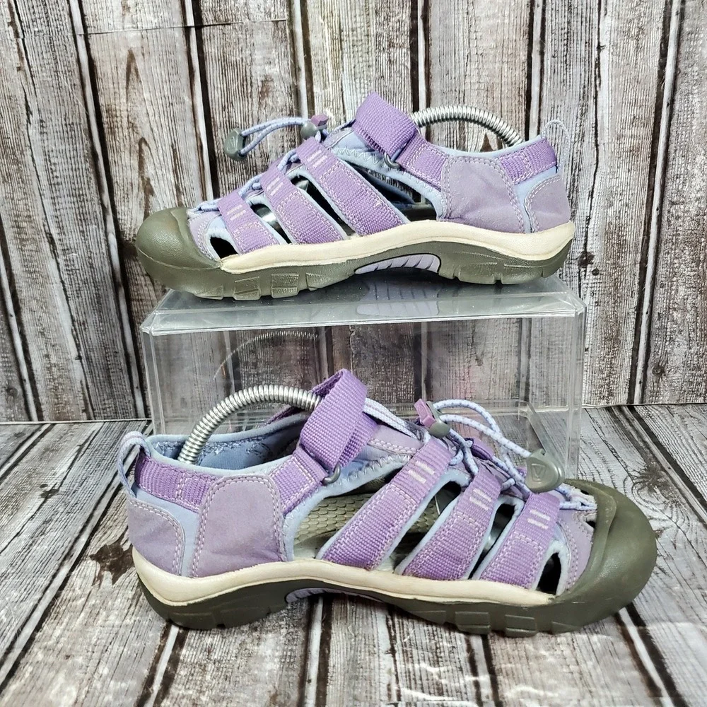 KEEN Youth Newport H2 Waterproof Sandals Light PurpleHiking Shoes 1014263 Size 3